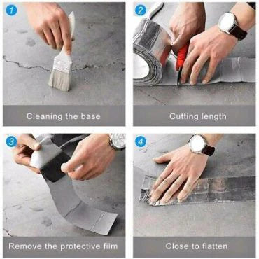 Aluminum Foil Self Adhesive Waterproof Tape