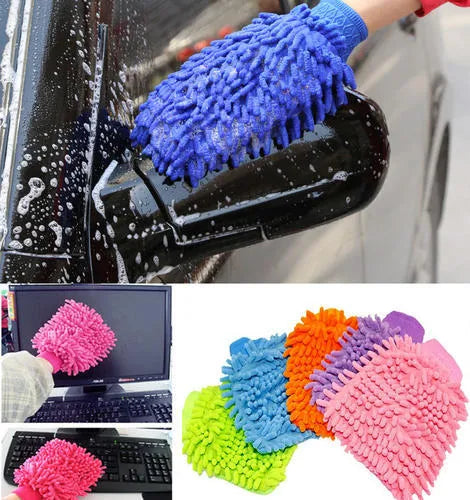 2 Pc Soft Touch Microfiber Glove Duster
