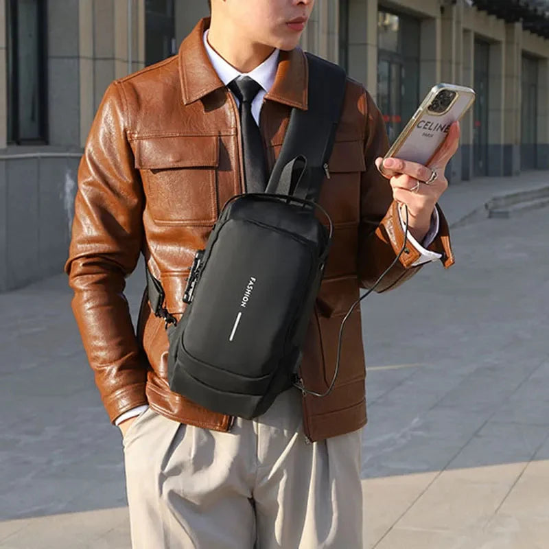 Anti-theft Crossbody Shoulder Backpack