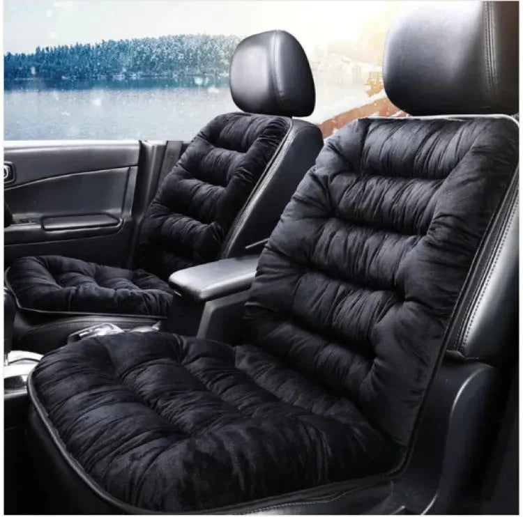 Universal Front Seats Car Seat Cushion Velvet Fabric size 21x43 inches