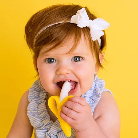 Soft Banana Silicone Baby Teether
