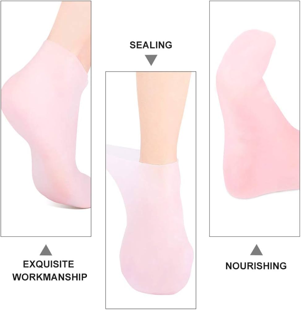 Anti Slip Silicone Moisturizing Socks