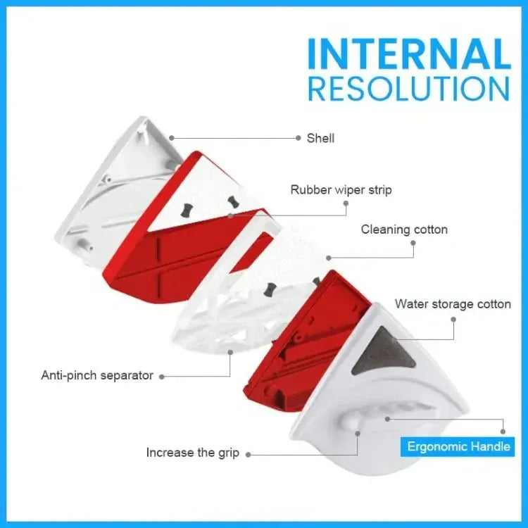 Revolutionary Magnetic Window Cleaner