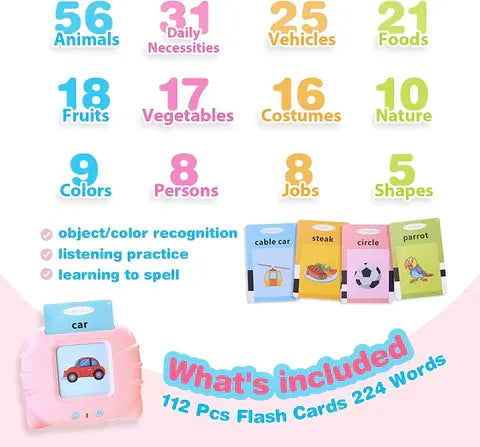 Educational Talking Flash Cards