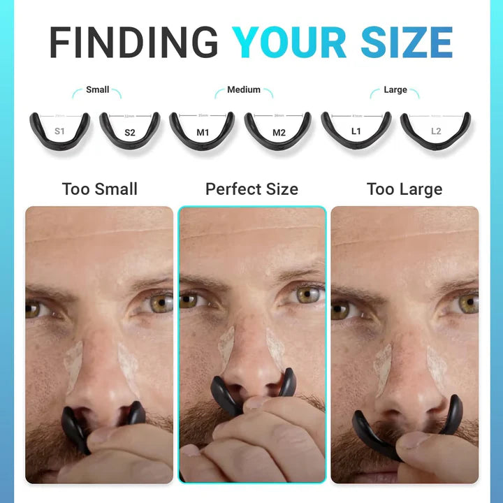 Nasal Breathing Dilator – Anti-Snoring Strips Kit