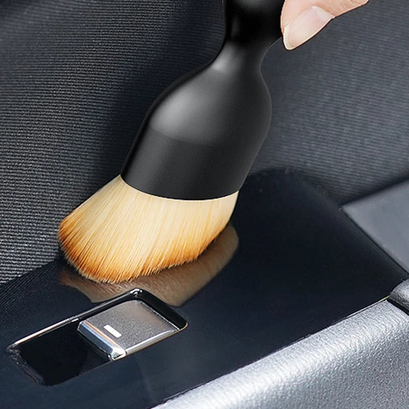 Car Interior Dust Sweeping Soft Brush - (IMPORTED)