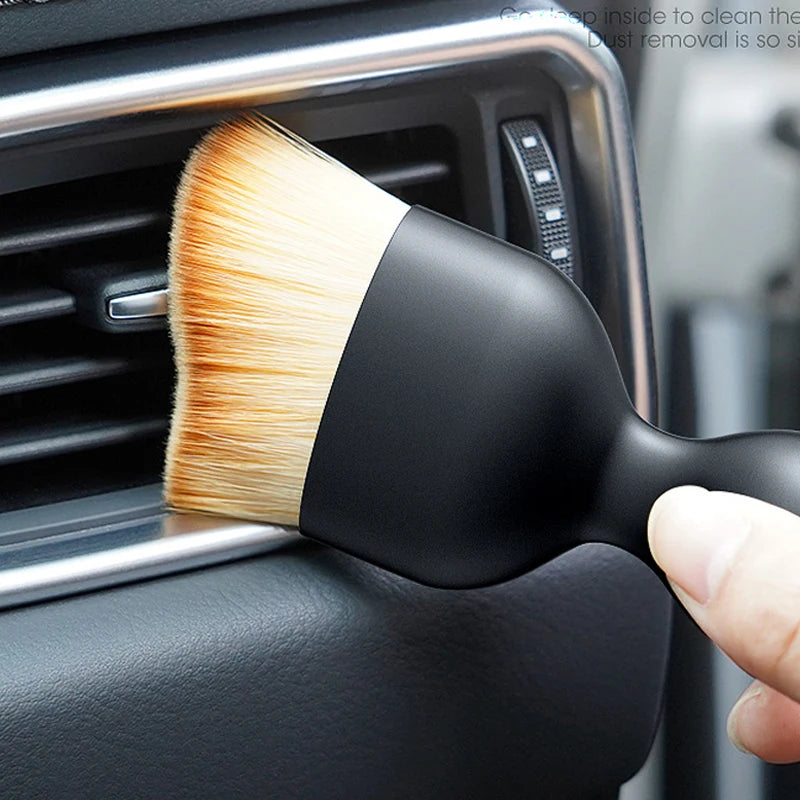 Car Interior Dust Sweeping Soft Brush - (IMPORTED)