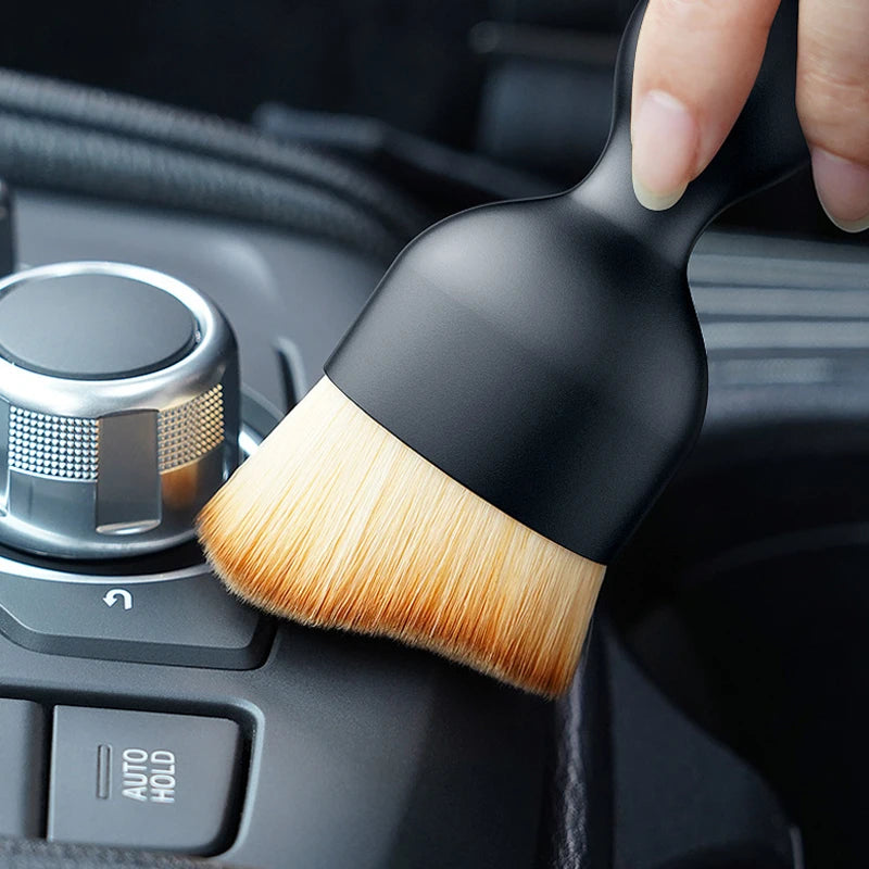 Car Interior Dust Sweeping Soft Brush - (IMPORTED)