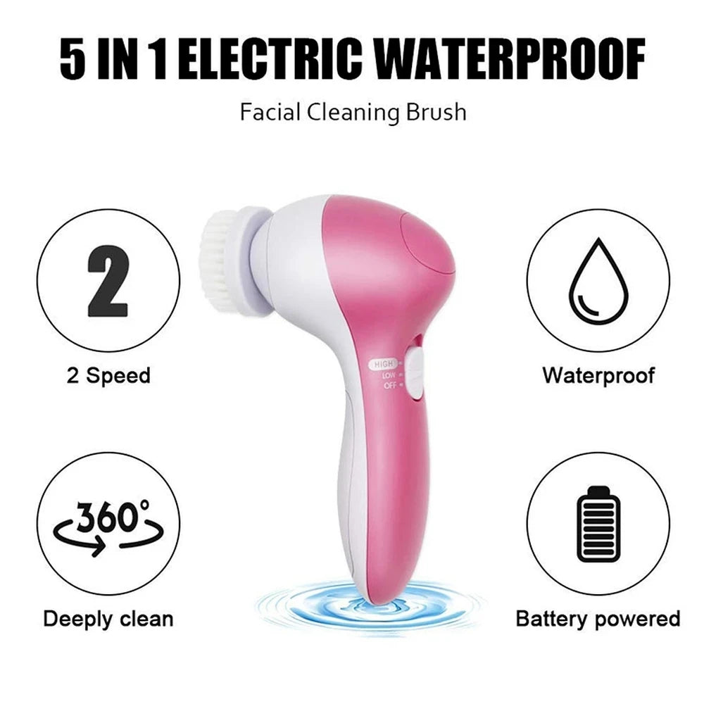 5-in-1 Face Facial Massager Machine