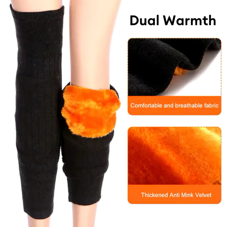 2 PCS Non-Slip Warm Knee Pads