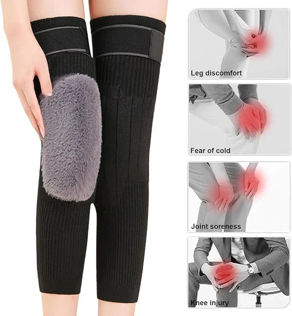 2 PCS Non-Slip Warm Knee Pads