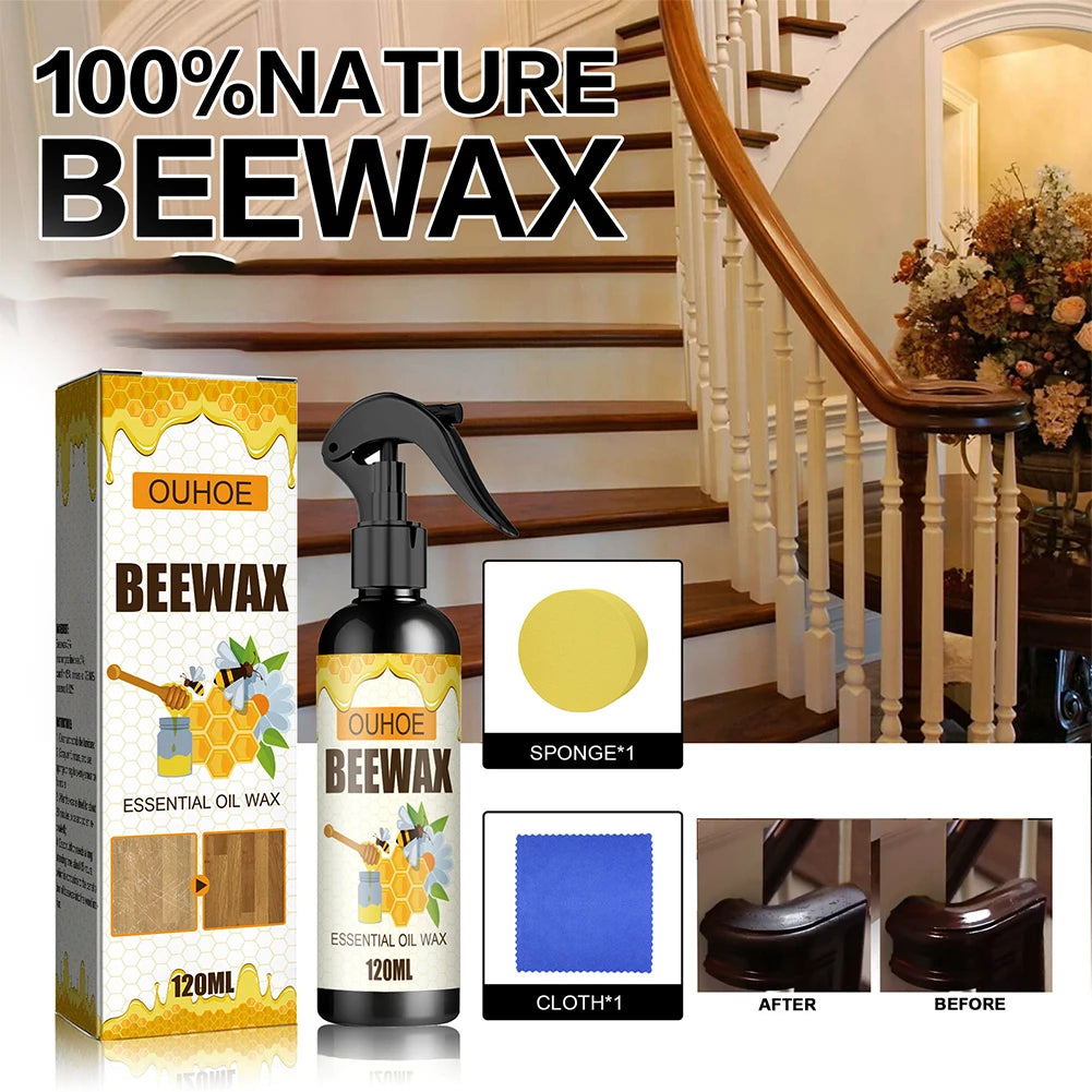 Natural Beeswax Furniture Polish Spray - (IMPORTED)