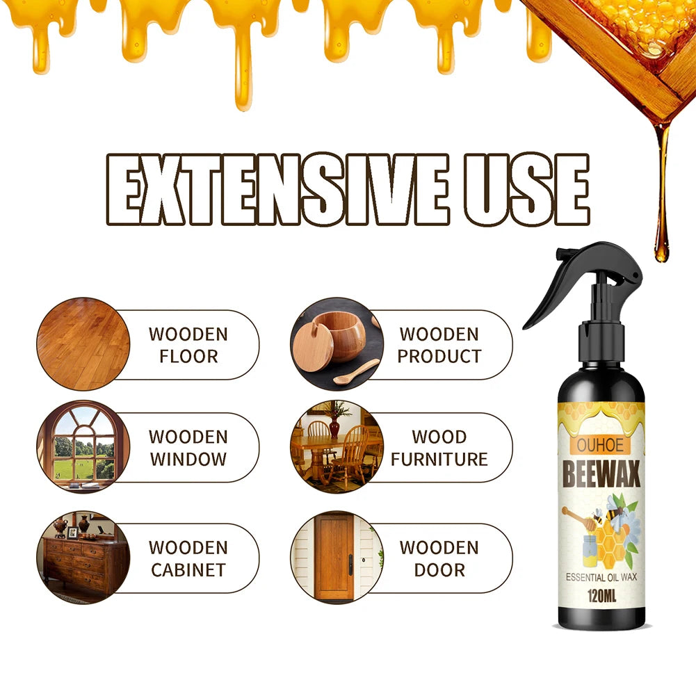 Natural Beeswax Furniture Polish Spray - (IMPORTED)