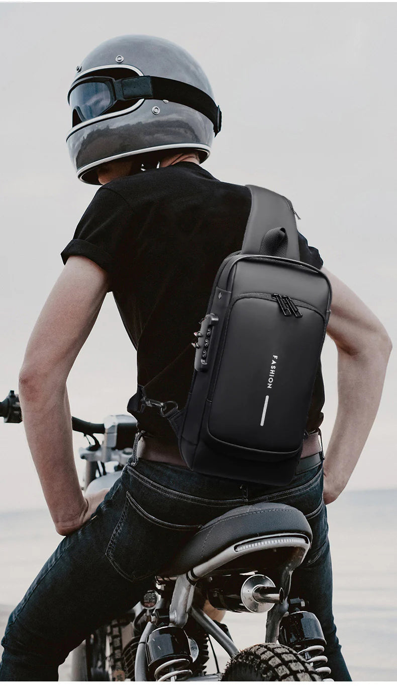 Anti-theft Crossbody Shoulder Backpack