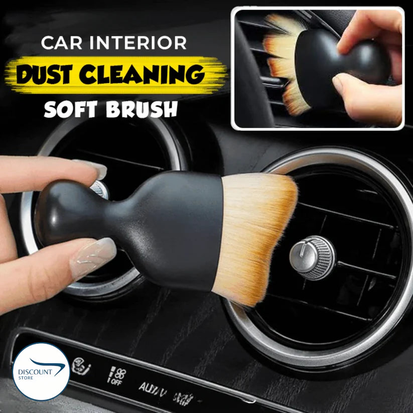 Car Interior Dust Sweeping Soft Brush - (IMPORTED)