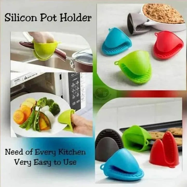 Pair of Flexible Silicone Pot Holder