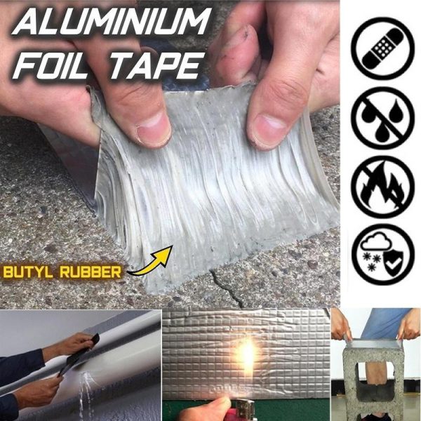 Aluminum Foil Self Adhesive Waterproof Tape
