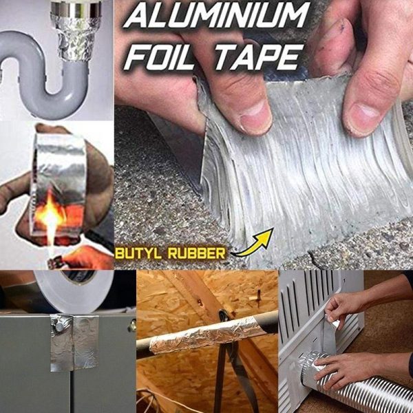 Aluminum Foil Self Adhesive Waterproof Tape
