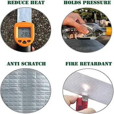 Aluminum Foil Self Adhesive Waterproof Tape