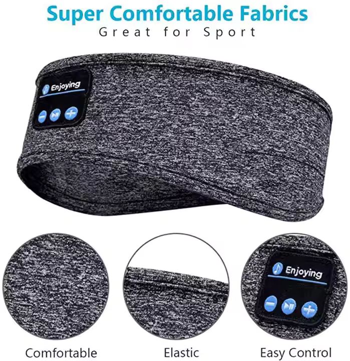 Sleep Mask - Bluetooth Music Headband