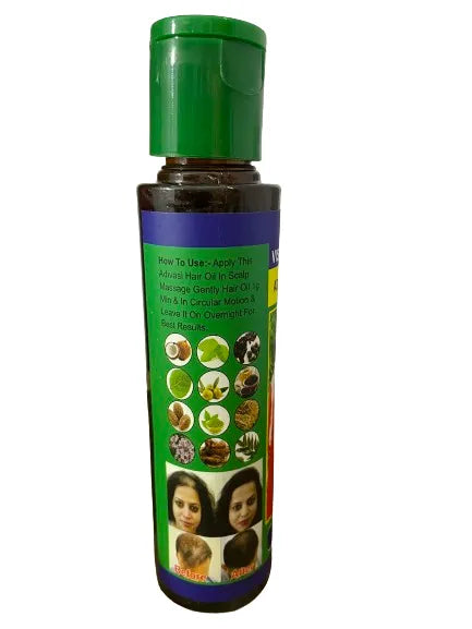 Vishwambhari Adivasi Shampoo & Hair Oil Bundle