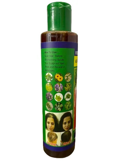 Vishwambhari Adivasi Shampoo & Hair Oil Bundle