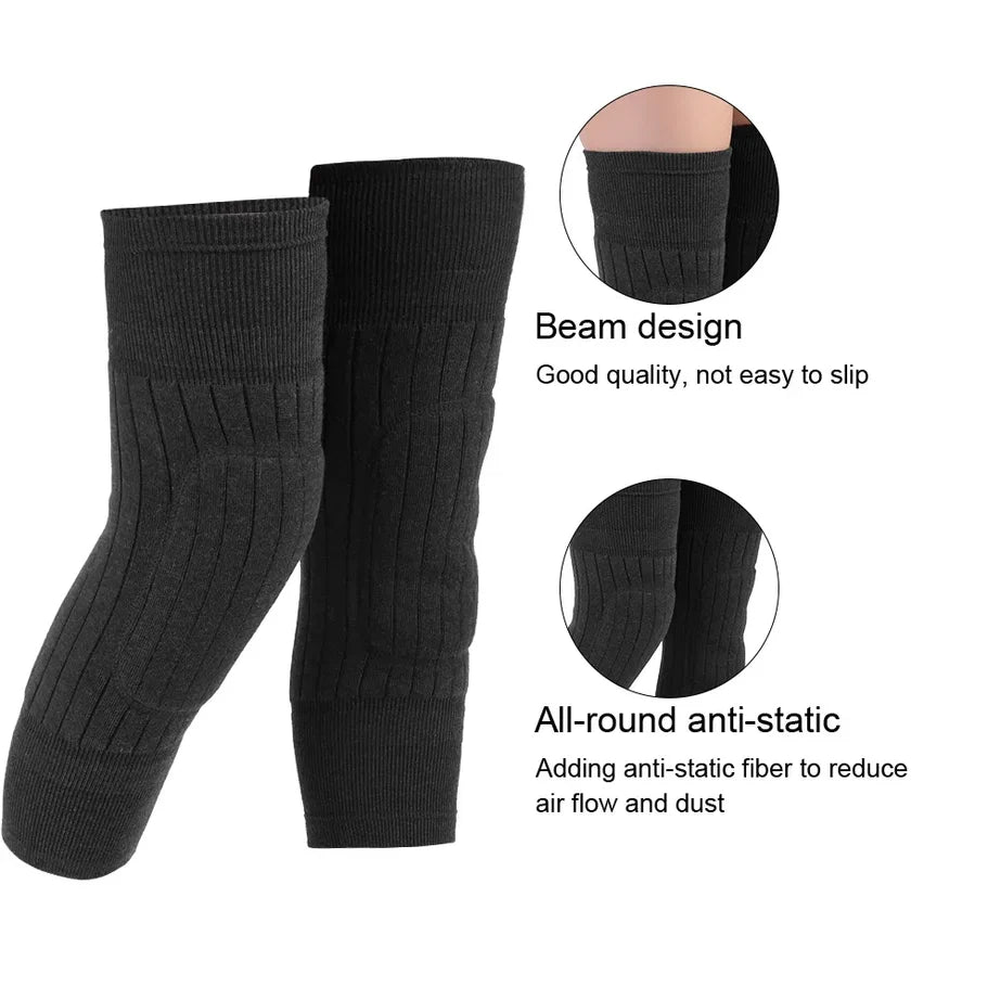 2 PCS Non-Slip Warm Knee Pads