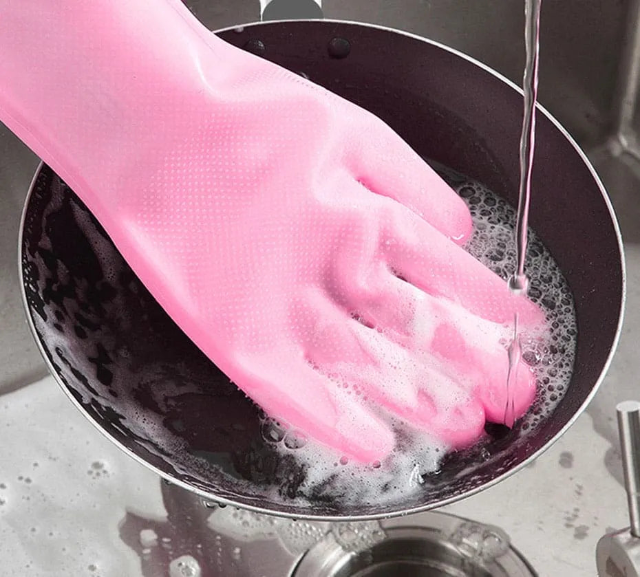 Wash Master Silicone Gloves