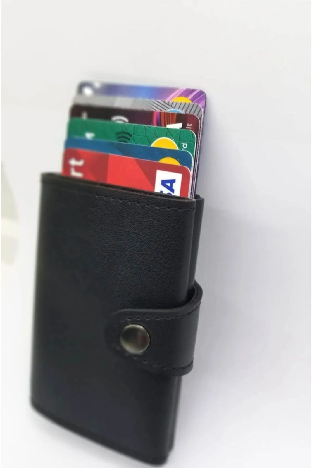 Leather Wallet & Pop up card holder