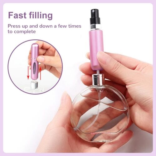 Mini Perfume Refillable Spray Bottles (Pack of 4)